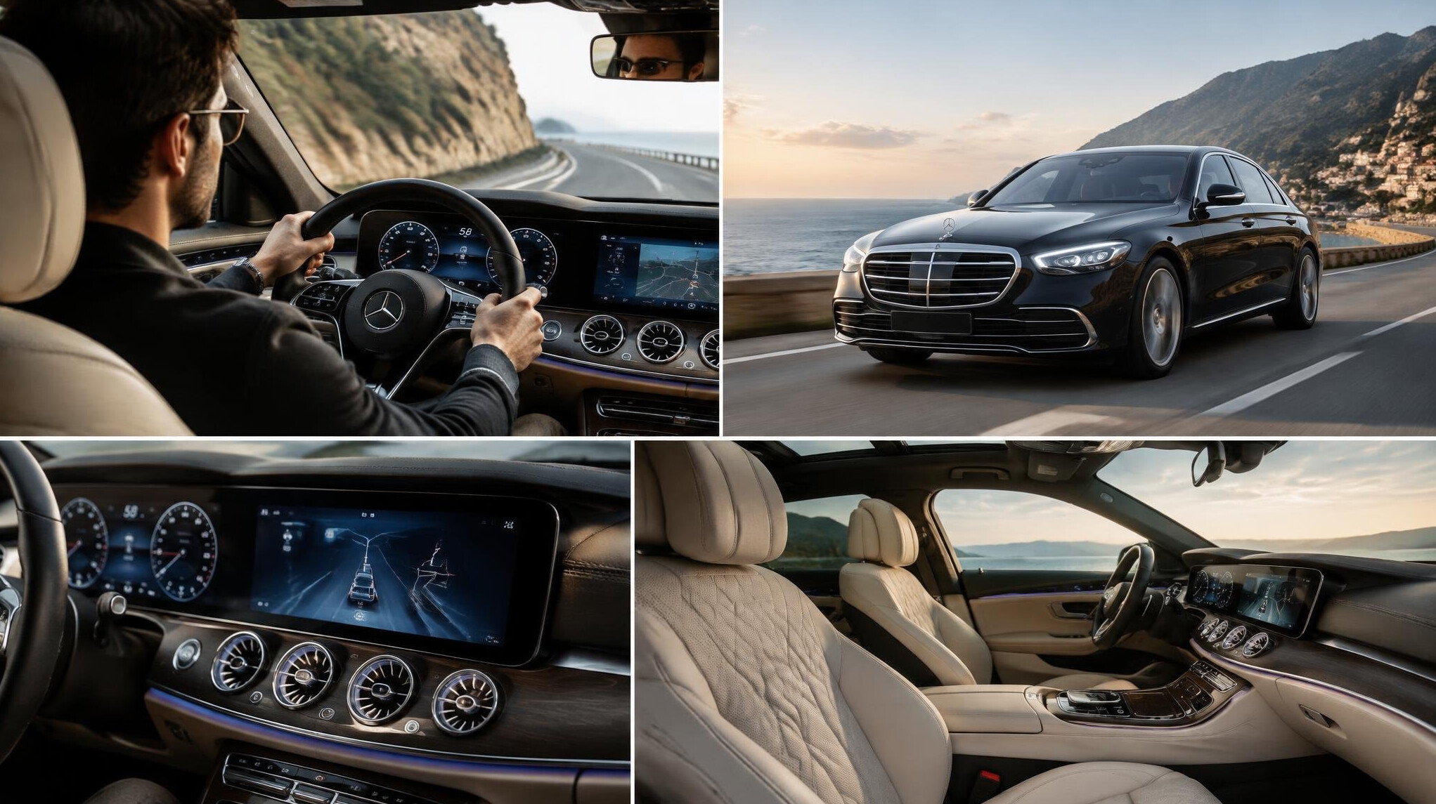luxury car interior